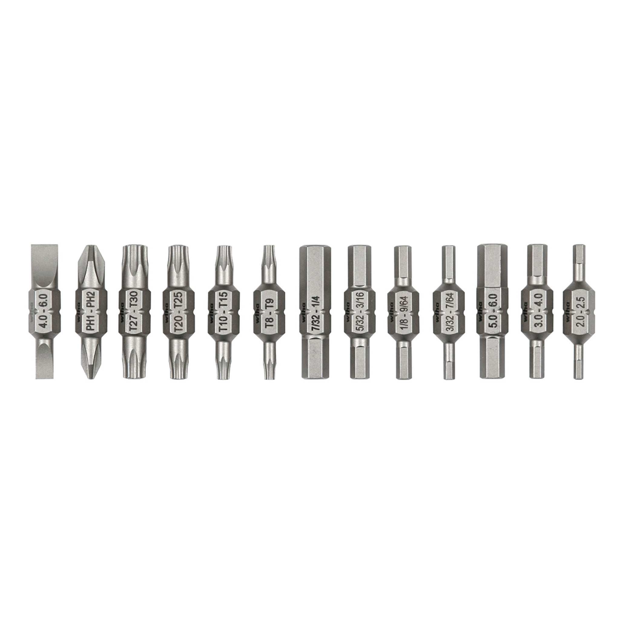 13 Piece Double End Bit Reload Set for Industrial 26-In-1 Ultra Driver  (77792)