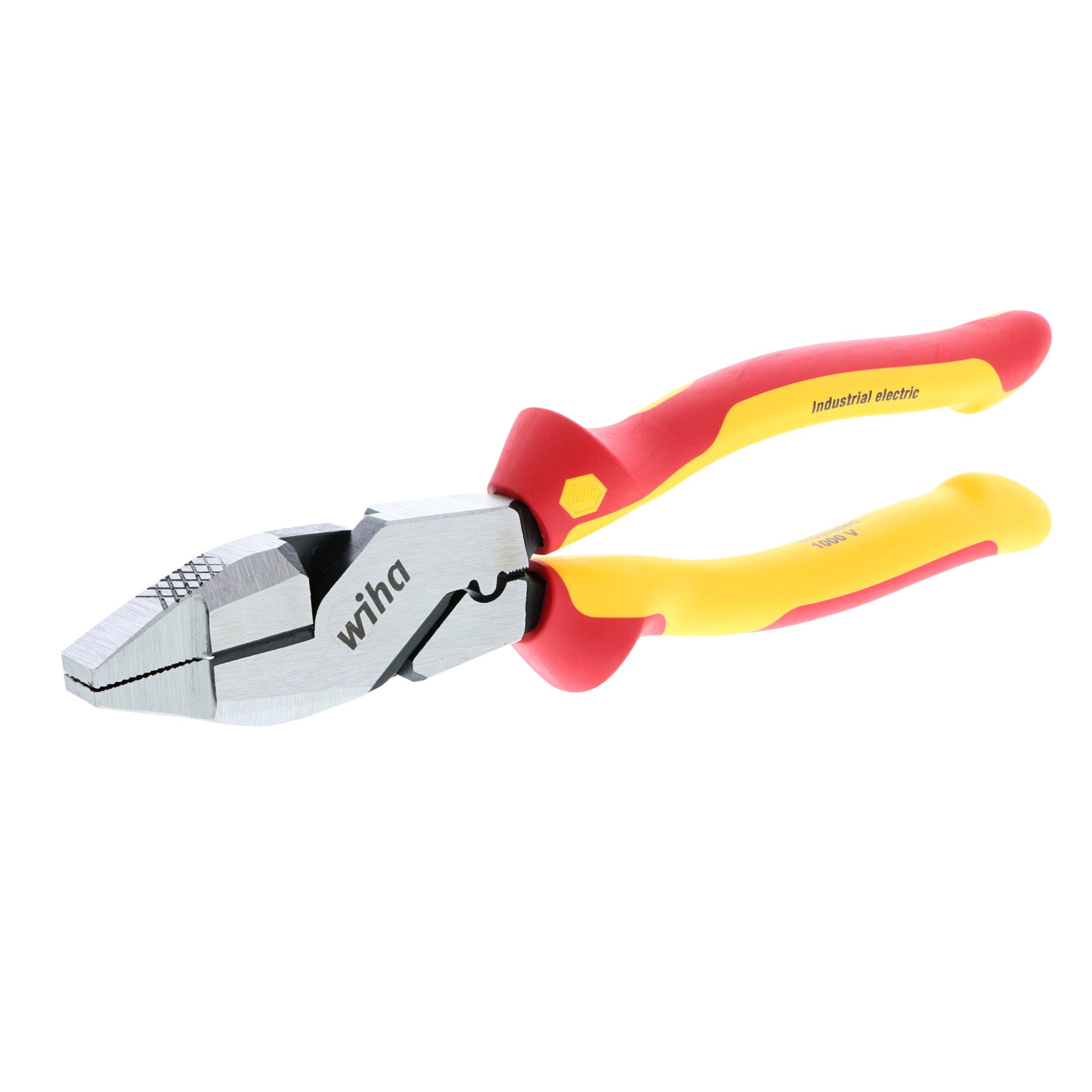 Wiha 32948 | Insulated 9.5 Inch Lineman's Pliers With Crimper