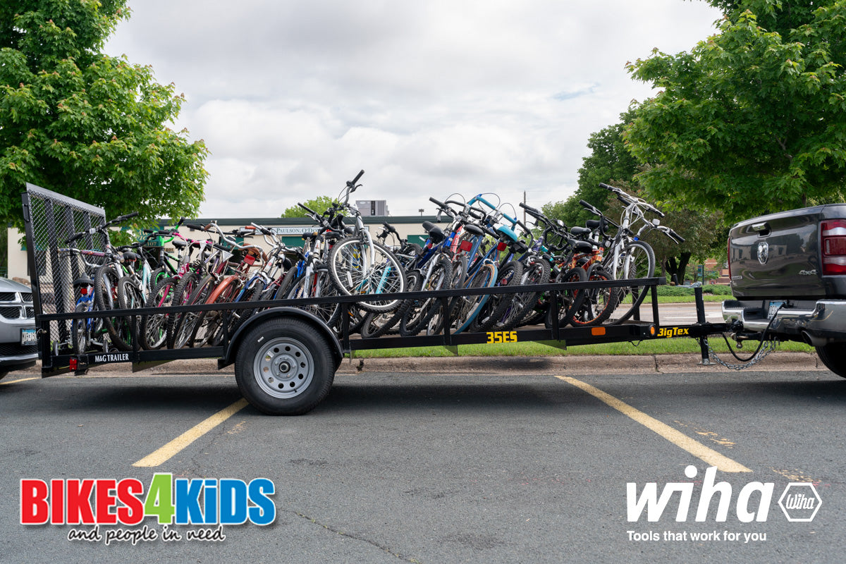 Wiha Tools Partners with Bikes4Kids for a Successful Bike Donation Event