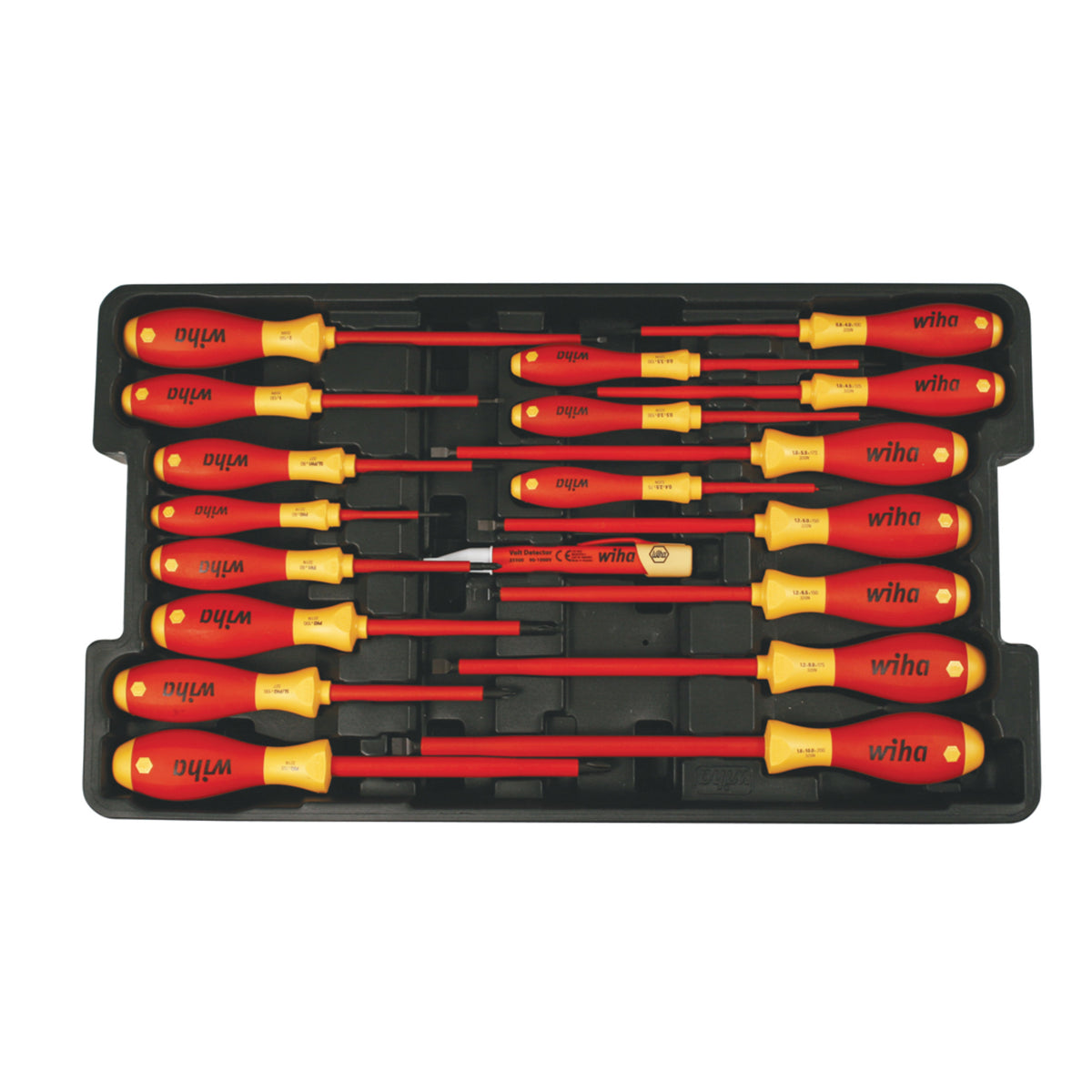 Wiha Electric Stubby Screwdriver Set 1000v Insulated Bit 4 Pieces Germany  for sale online