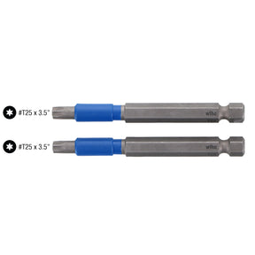 TerminatorBlue Impact Bit Torx T20 - 3.5 Inch - 2 Pack