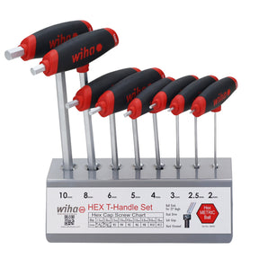 8 Piece SoftGrip Dual Drive Metric T-Handle Set