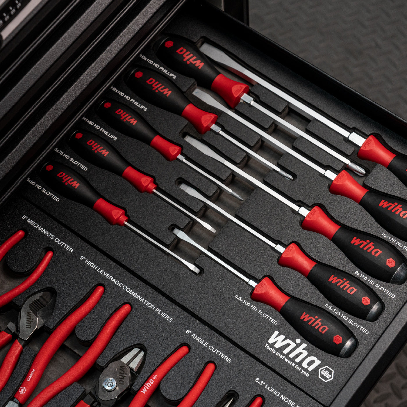Wiha 91890 - Kit de herramientas híbridas aisladas y EV Essentials de 26  piezas