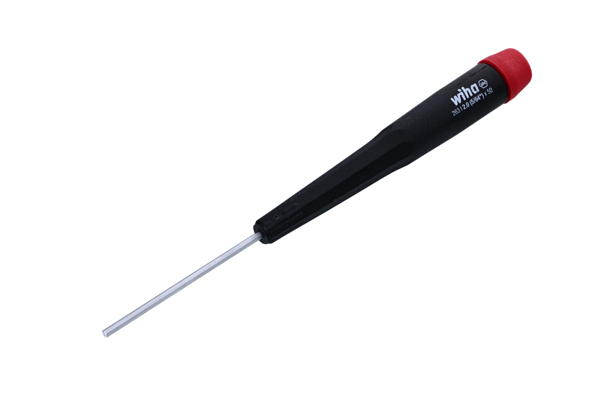 Precision Hex Screwdriver 2.0mm (5/64") x 50mm