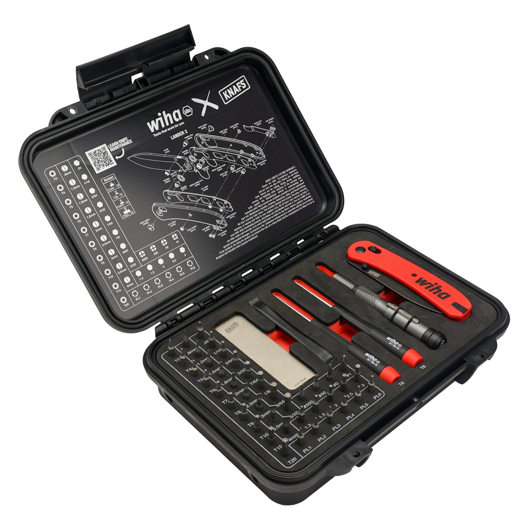 Wiha X Knafs 51 piece EDC Maintenance Kit