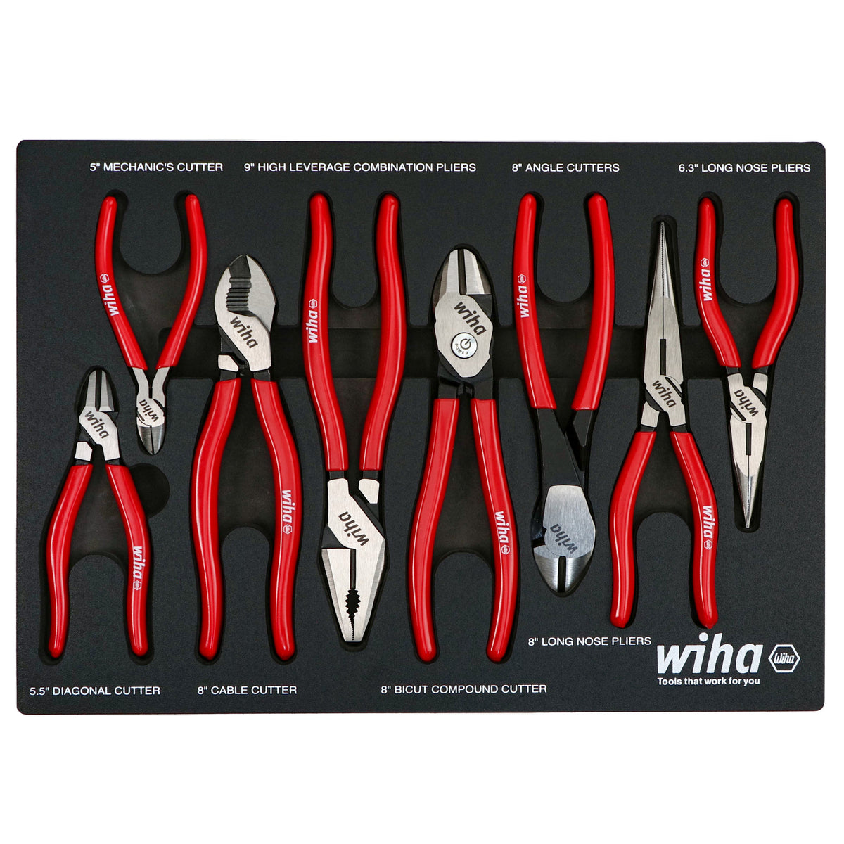 9 in 1 Professional Electrical Pliers Set: Durable Wire - Temu