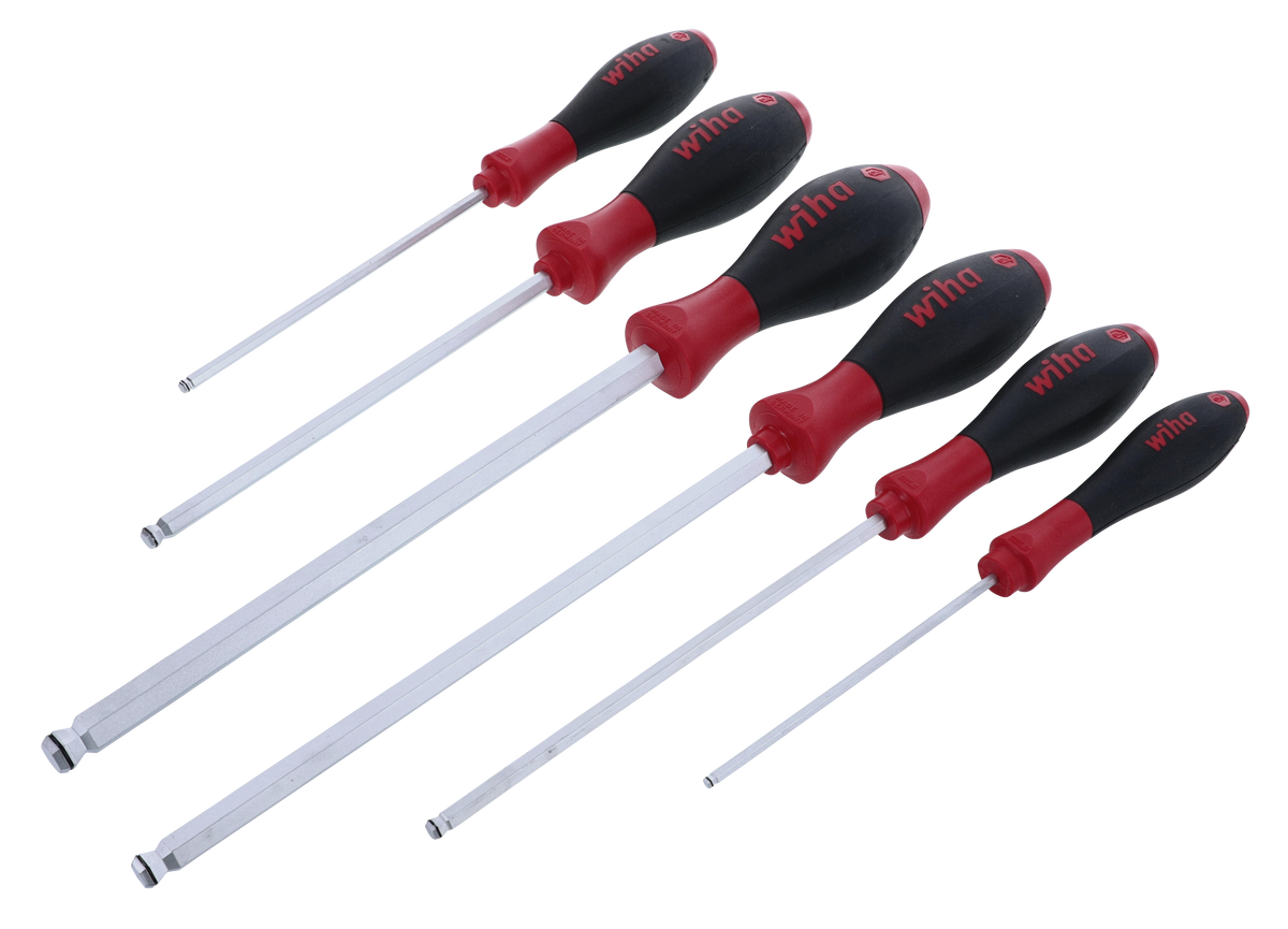 6 Piece SoftFinish MagicRing Ball End Screwdriver Set