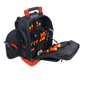 16 Piece Apprentice Electrician's Insulated Tool Kit in Heavy Duty Backpack