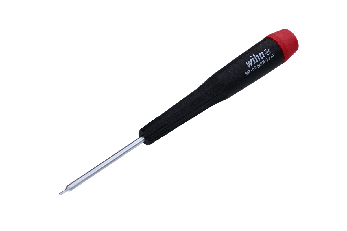 Precision Hex Screwdriver .9mm (.035") x 40mm