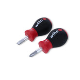 2 Piece SoftFinish Stubby Slotted and Phillips Screwdriver Set