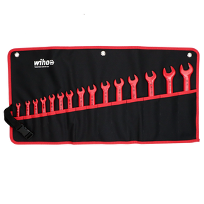 15 Piece Insulated Open End Wrench Set - Metric