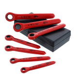 7 Piece Insulated Ratchet Wrench Set - Metric