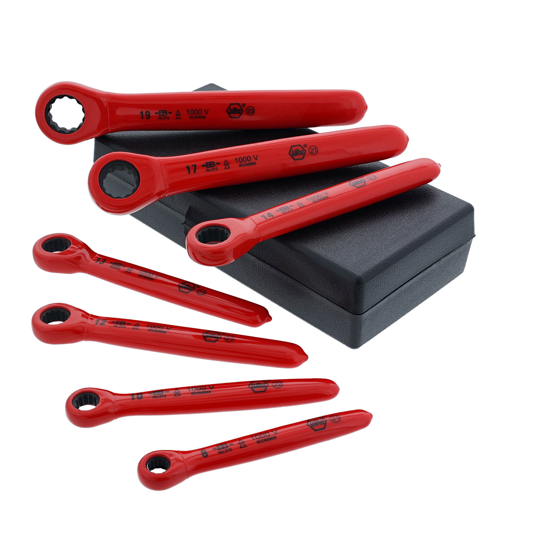 7 Piece Insulated Ratchet Wrench Set - Metric