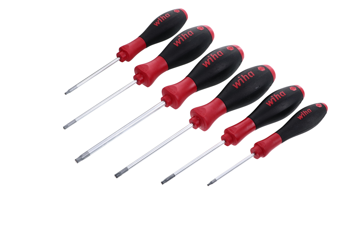 6 Piece SoftFinish MagicSpring Torx Screwdriver Set