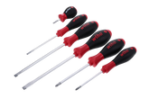 6 Piece SoftFinish Slotted and Phillips Screwdriver Set