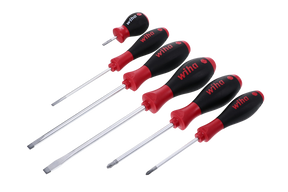 6 Piece SoftFinish Slotted and Phillips Screwdriver Set