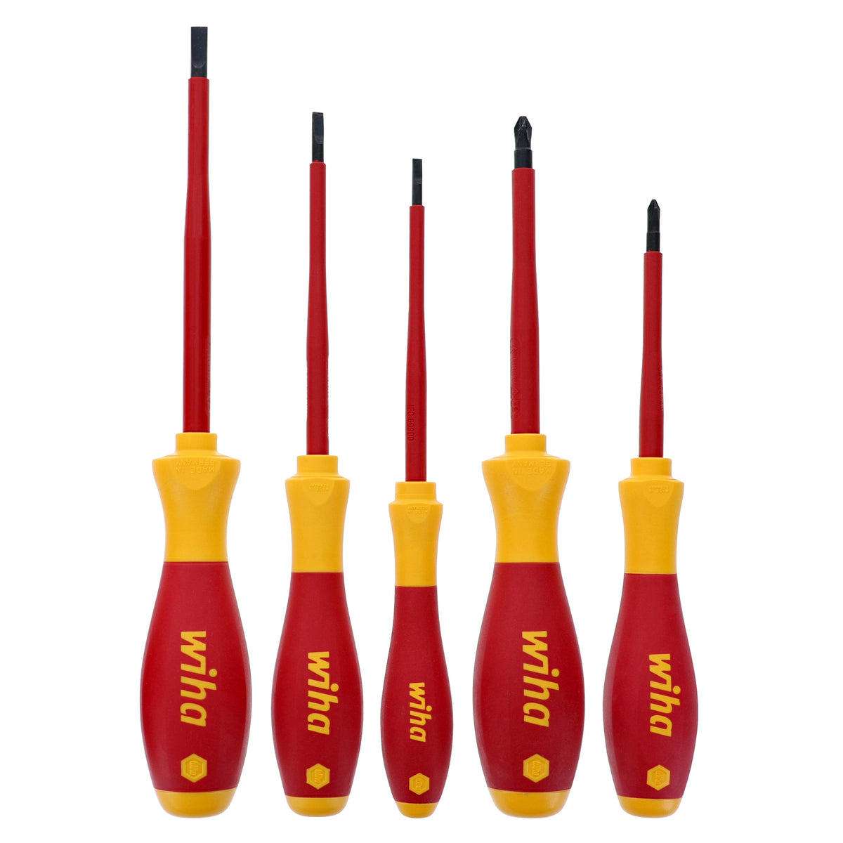 5 Piece Insulated SoftFinish Screwdriver Set