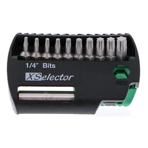 11 Piece Torx Xselector and Magnetic Bit Holder Set - T7 - T40