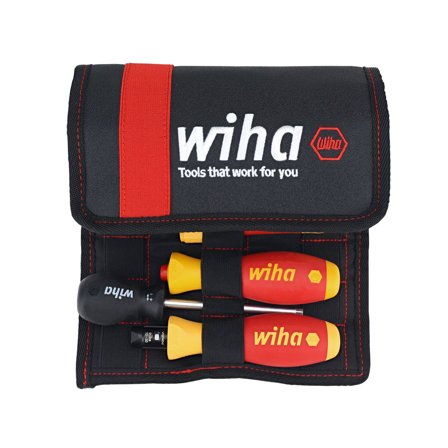 Wiha 28781 20 Piece Insulated TorqueVario-S (10-50 In/lbs) and SlimLine Blade Set