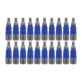 Wiha 70065 TerminatorBlue Impact Bit Square #2 - 1 Inch - 20 Pack