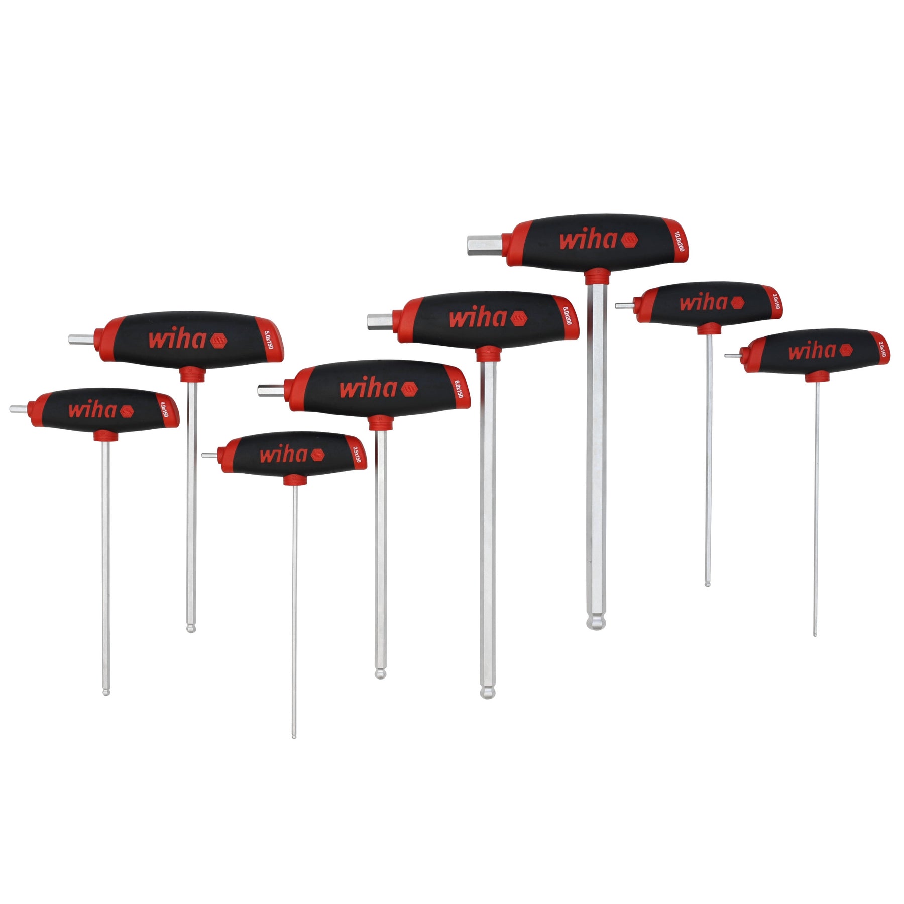 8 Piece SoftGrip Dual Drive Metric T-Handle Set