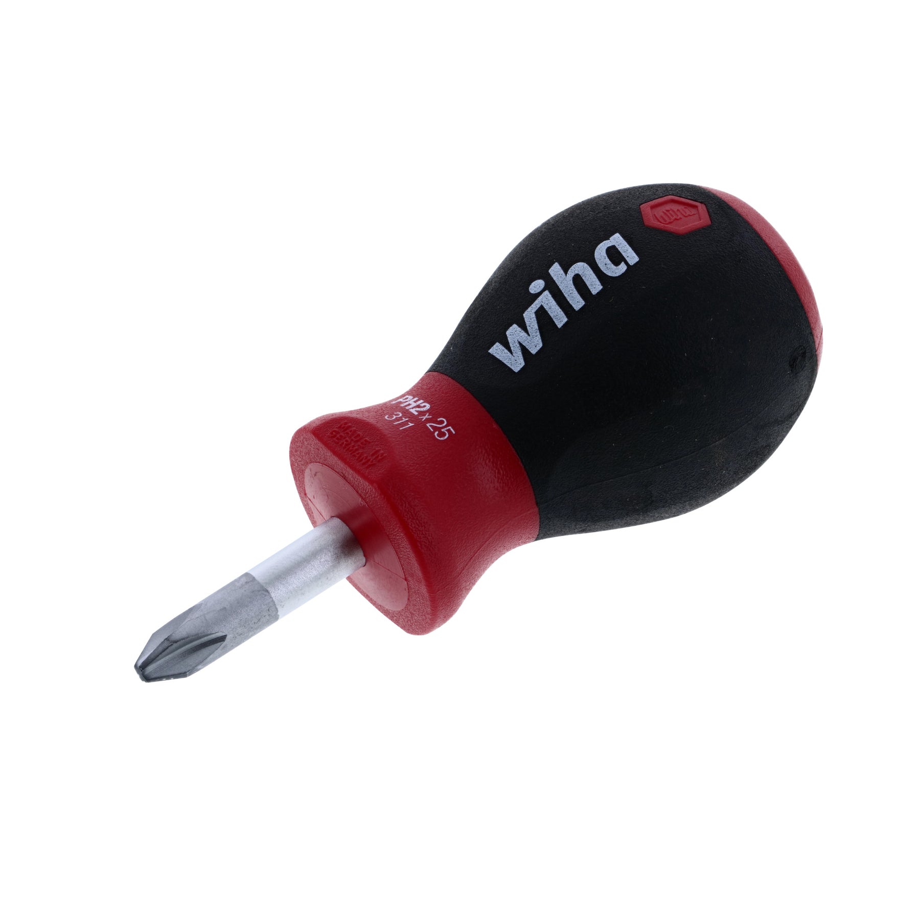 SoftFinish Phillips Stubby Screwdriver #2 x 25mm