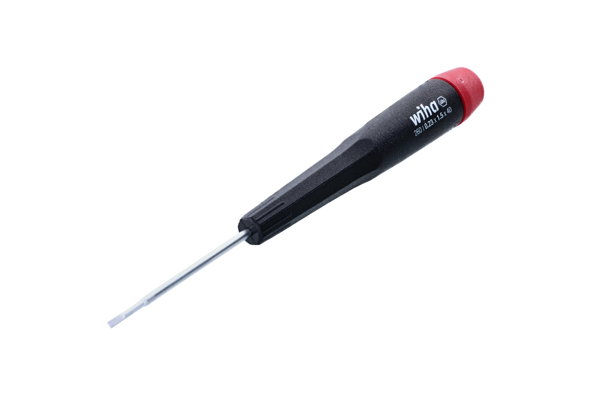 Precision Slotted Screwdriver 1.5mm x 40mm