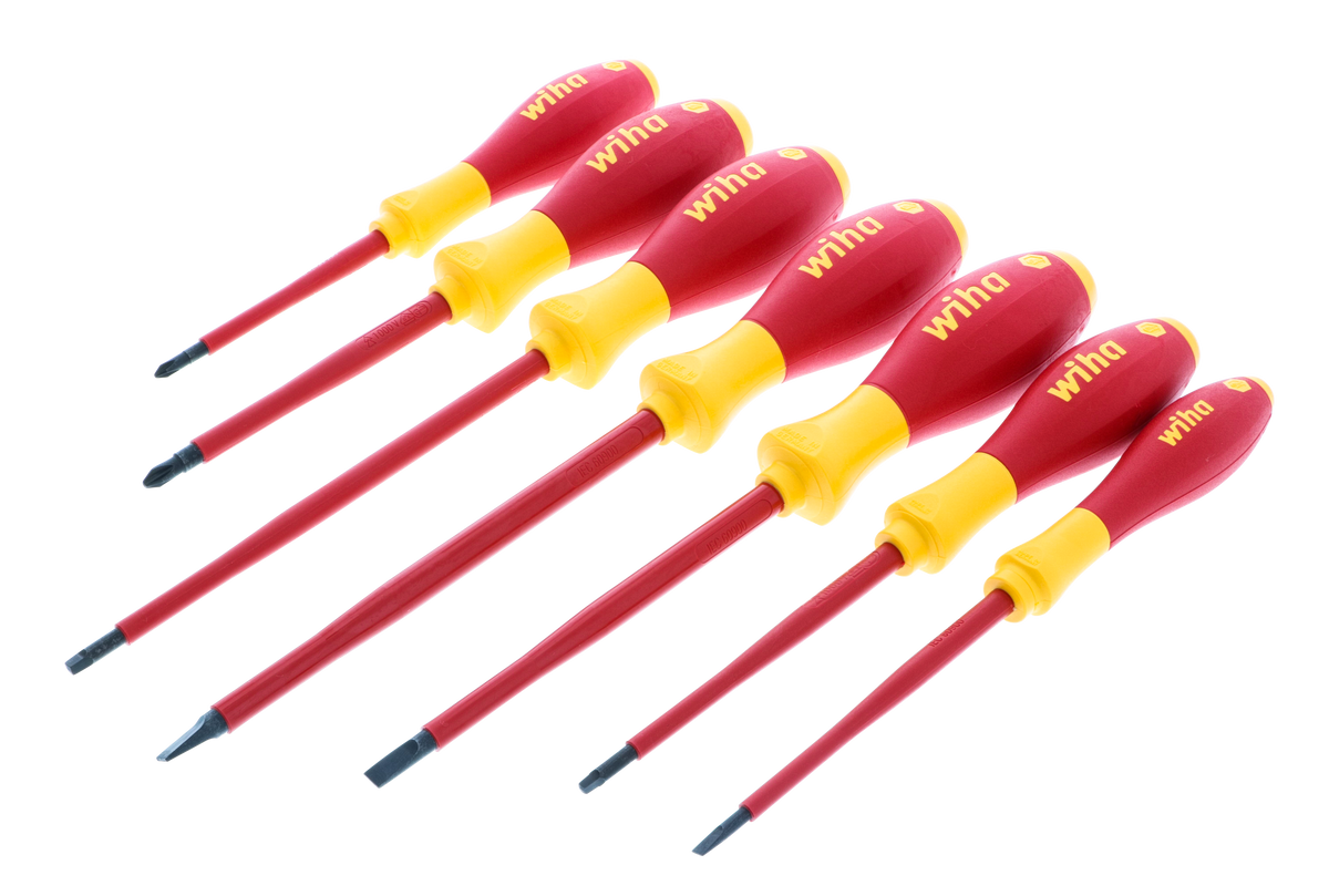 7 Piece Insulated SoftFinish Screwdriver Set