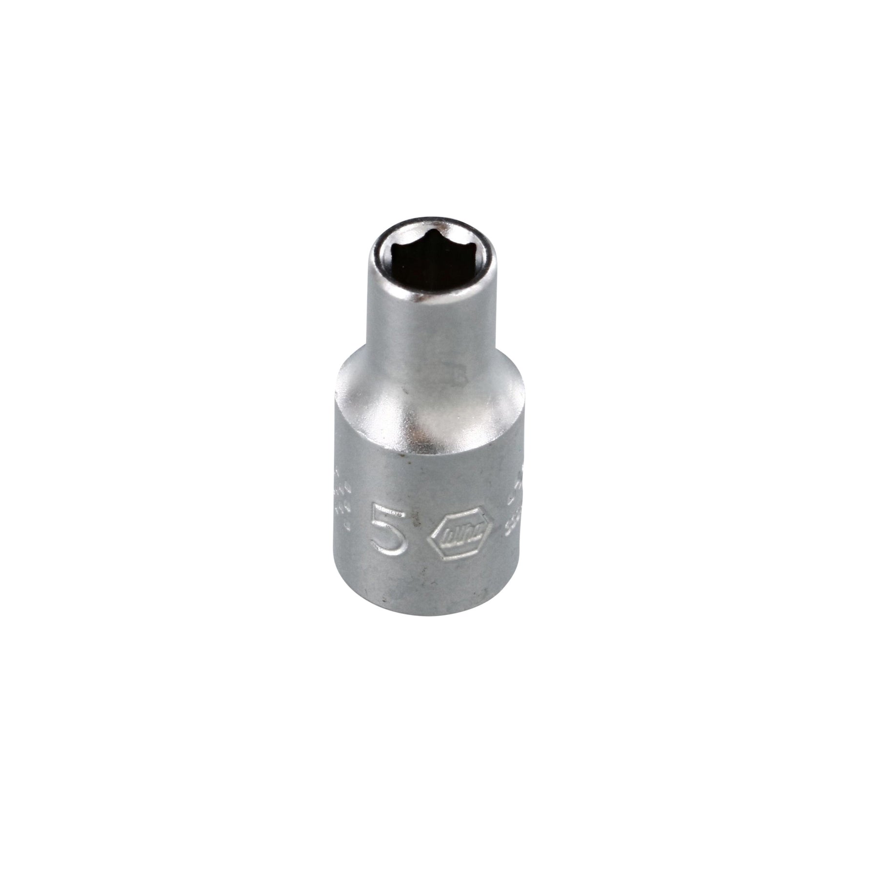 6 Point - 1/4 Inch Drive Socket - 5.0mm x 25mm