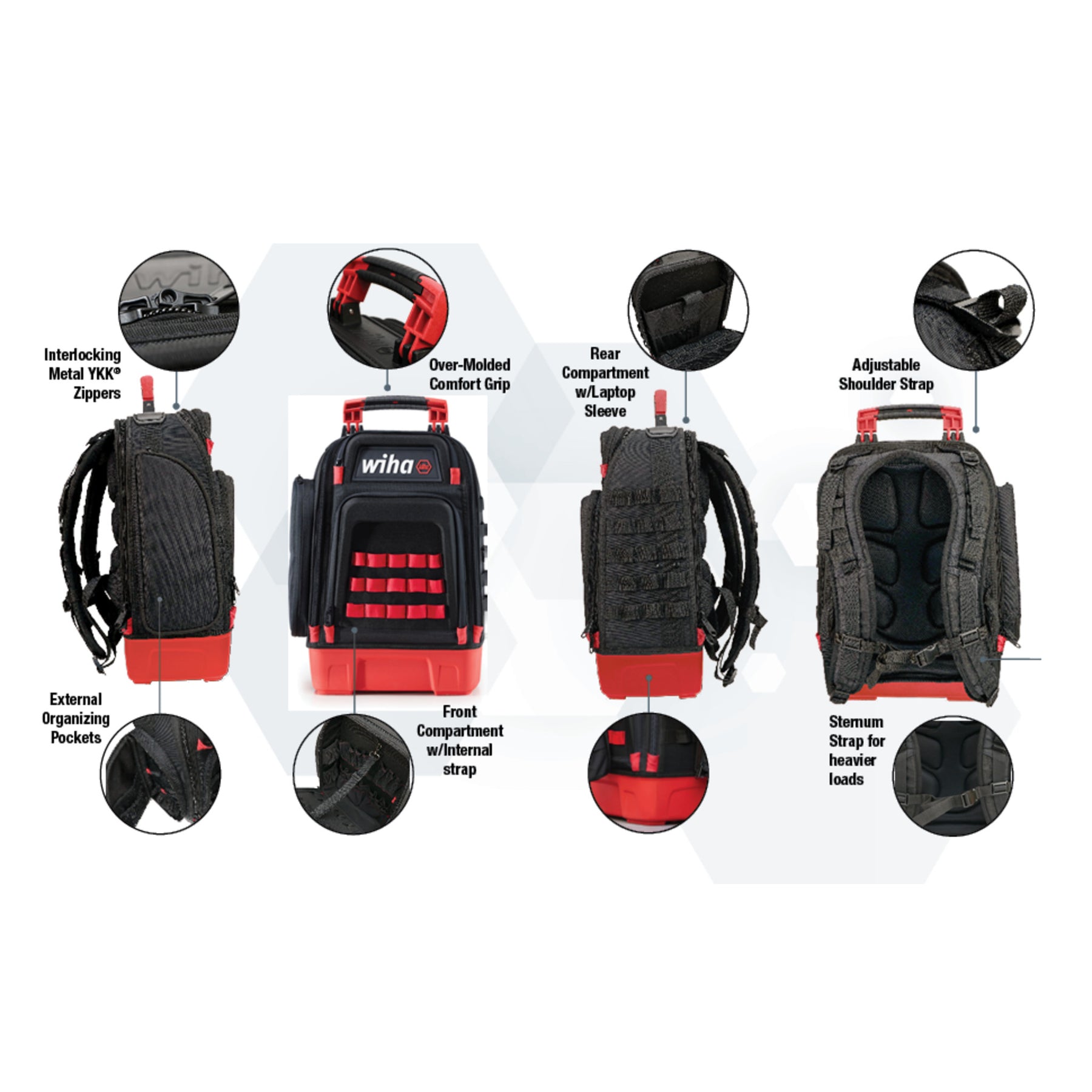 80 Piece Industrial MRO Tool Kit in Heavy Duty Backpack