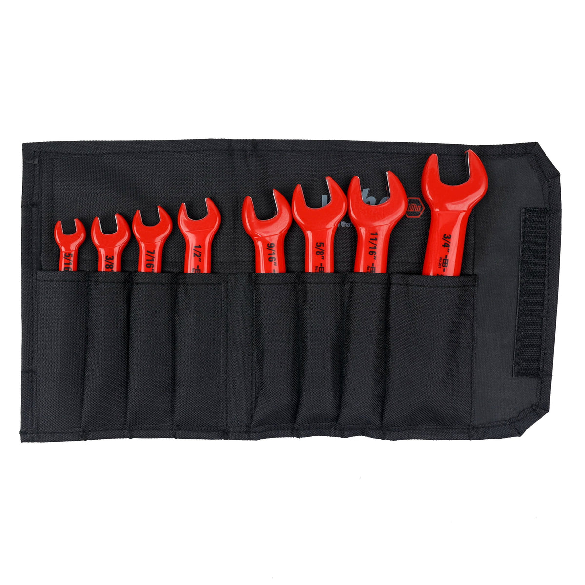 Wiha 20192 Insulated Open End Inch Wrench Set Made in Germany