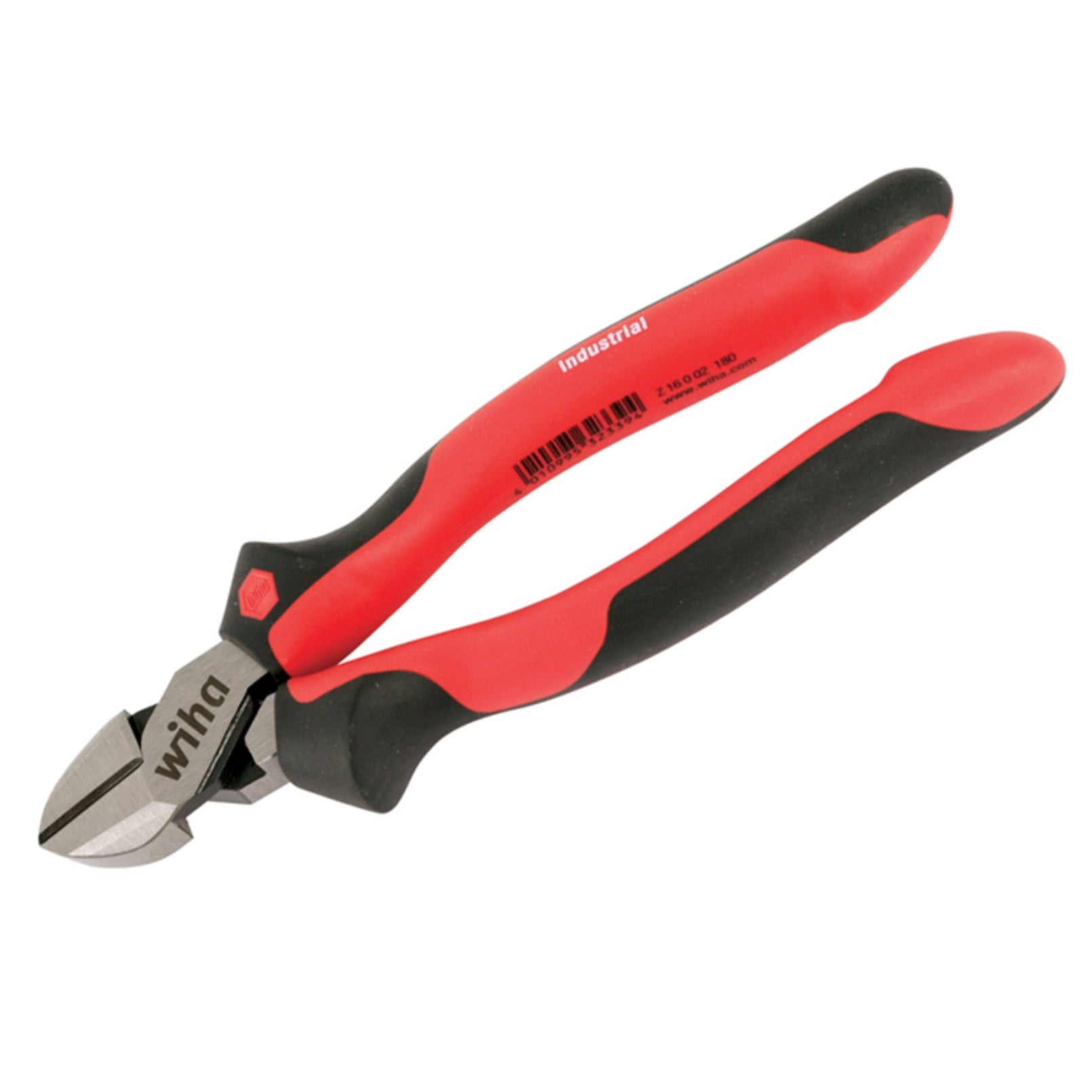 Wiha 30929 Industrial SoftGrip High Leverage Diagonal Cutter 6.3"