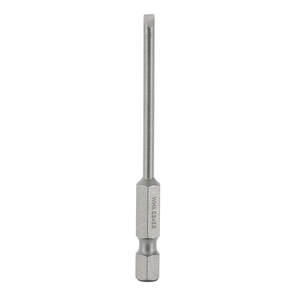 Wiha 74034 Slotted Bit 3.0 - 70mm - 10 Pack