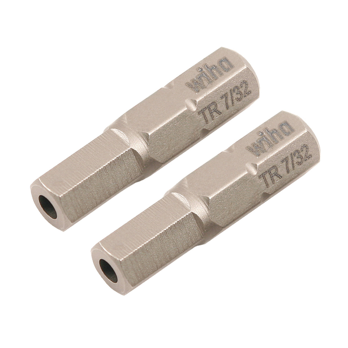 Wiha 71977 Security Hex Bit 7/32 - 25mm - 2 Pack