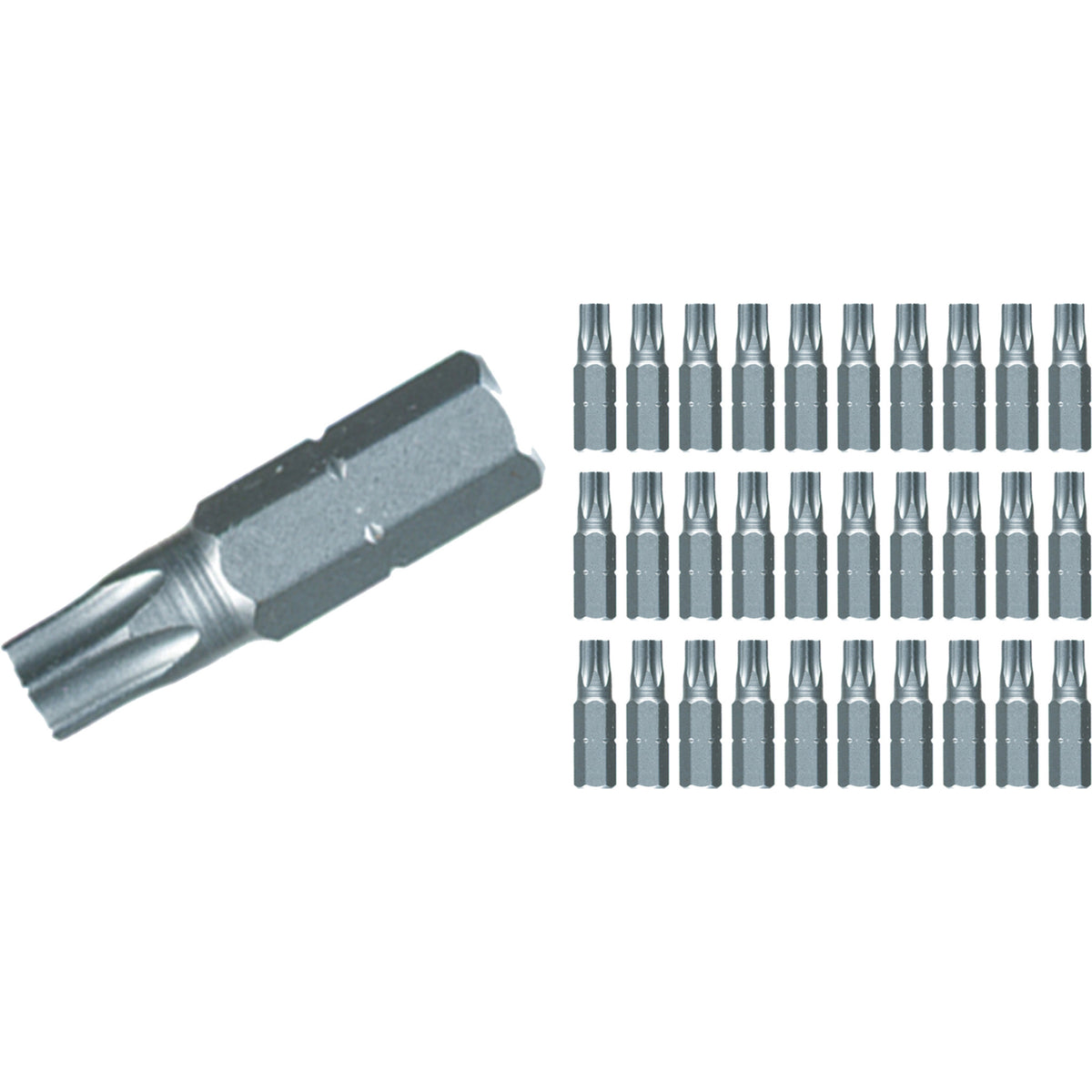 Wiha 72581 Torx Contractor Insert Bit T40 x 25mm - 30 Pack