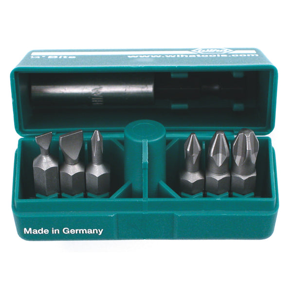 7 Piece Slotted and Phillips Pokitpak Insert Set