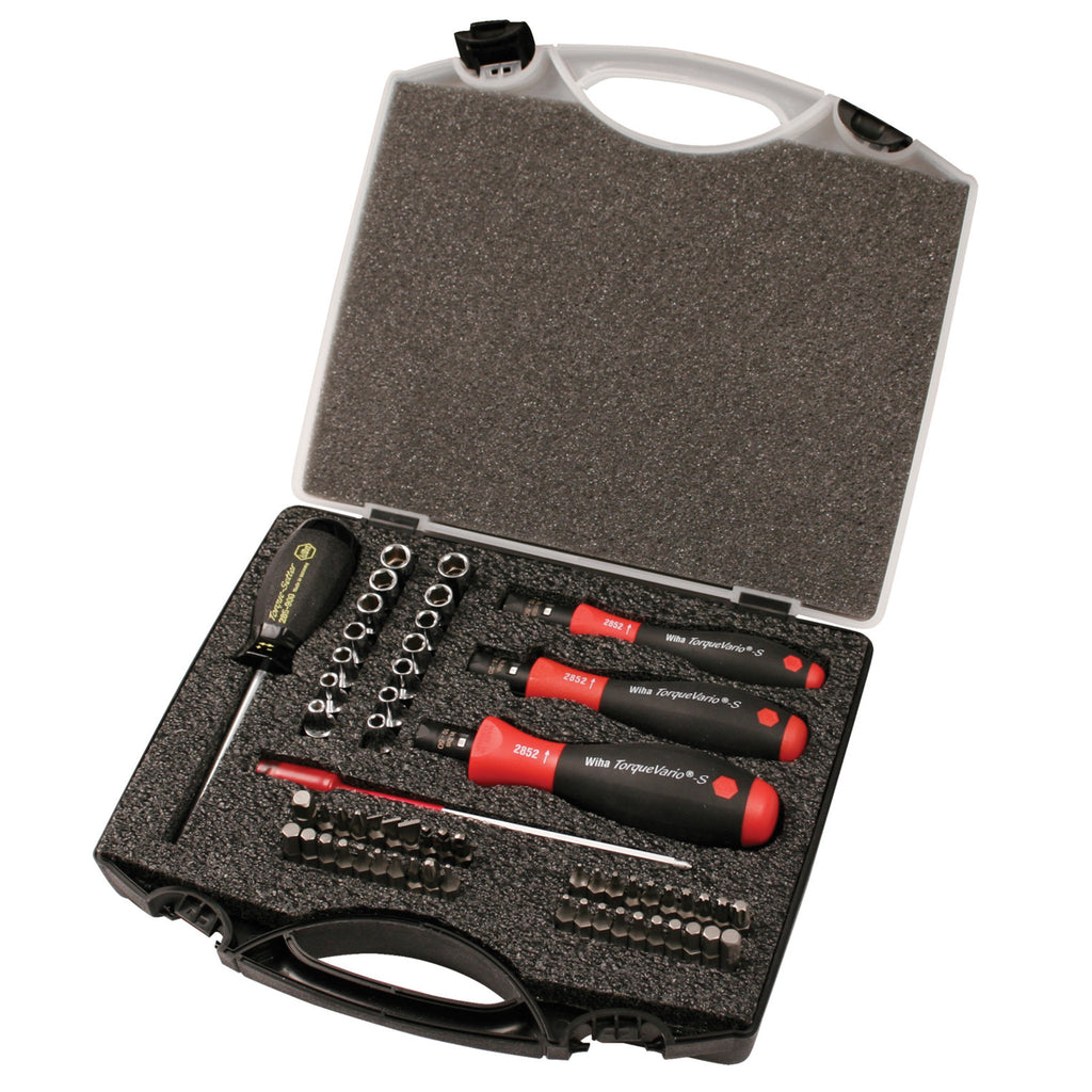 Wiha 28589 TorqueVario Bit 59 Pc. Set