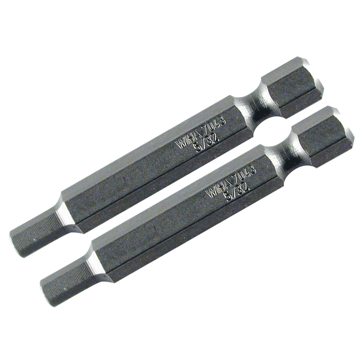 Wiha 74366 Hex Bit 8.0 - 50mm -  2 Pack