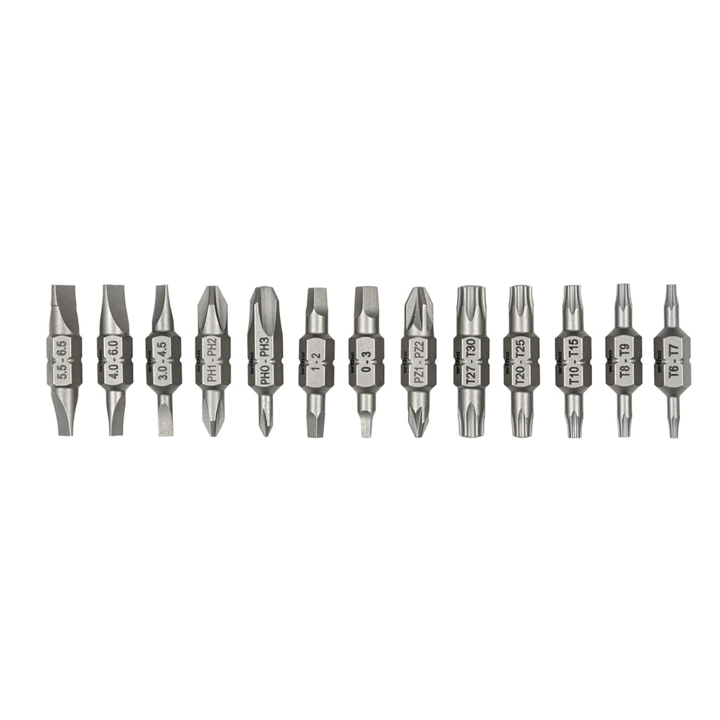 13 Piece Double End Bit Reload Set for Technicians 26-In-1 Ultra Driver  (77791)