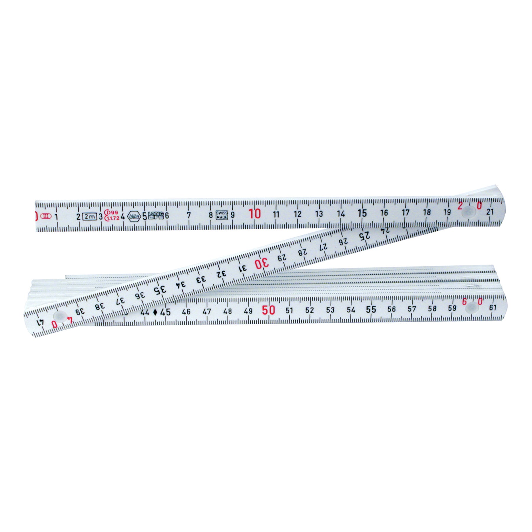 Insulated MaxiFlex Folding Ruler 6.5 Feet, Tested to 10,000 Volts AC and  Rated to 1,000 Volts AC