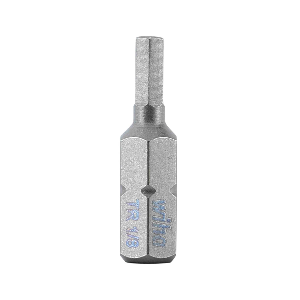 Wiha 71936 Security Hex Bit 1/8 - 25mm - 10 Pack