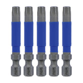 Wiha 70279 TerminatorBlue Impact Bit Torx T30 - 2 Inch - 5 Pack