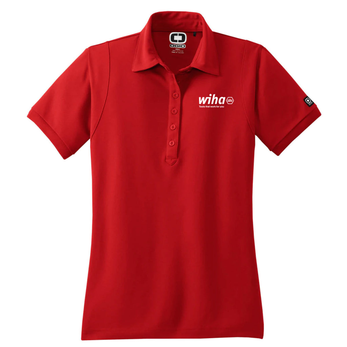 Wiha 91690 Wiha Women's Ogio Polo Red Small