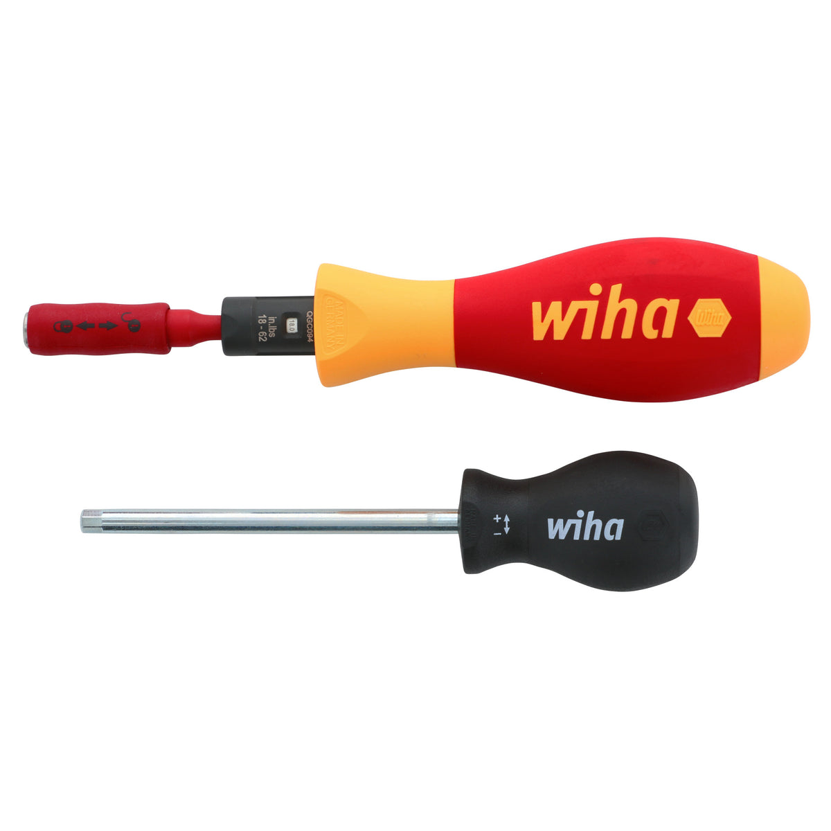 Wiha 28752 Insulated TorqueVario-S Handle In/lbs Made in Germany